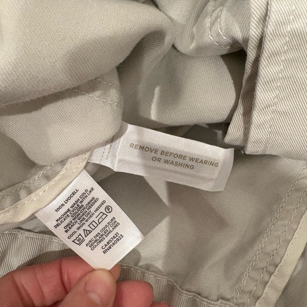 LOFT soft Utility Jacket in Light Beige - Picture 5 of 5